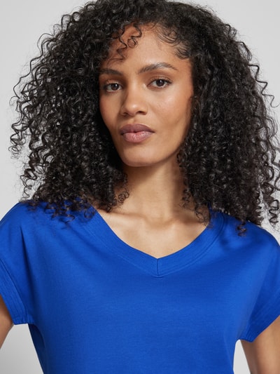 Esprit T-shirt met kapmouwen Koningsblauw - 3