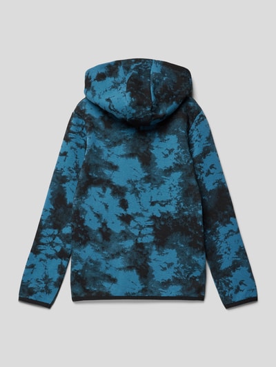 Garcia Hoodie mit Allover-Muster Blau 3