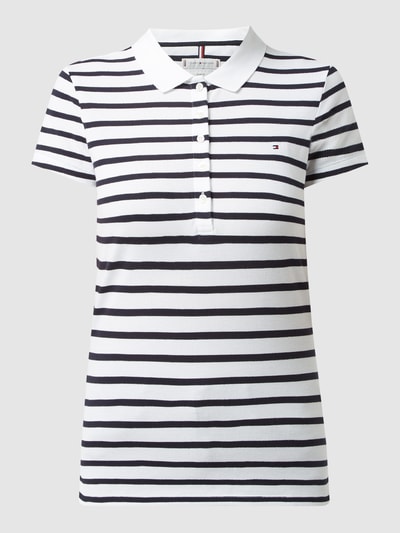 Tommy Hilfiger Slim Fit Poloshirt aus Piqué Marine 2