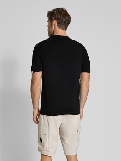 BOSS Green Regular Fit Poloshirt mit Label-Print Modell 'Perform-Max' Black 5