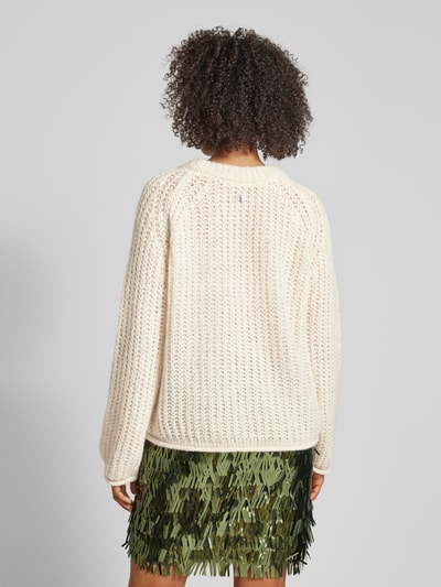 Smith and Soul Strickpullover mit Rundhalsausschnitt Offwhite 5