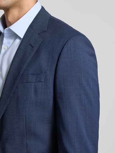 BOSS Garnitur o kroju slim fit z dodatkiem żywej wełny model ‘H-HUGE’ Granatowy 3