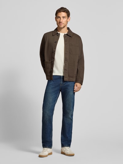 ARMEDANGELS straight fit jeans van pure katoen model 'MAADOX' Donkerblauw - 1