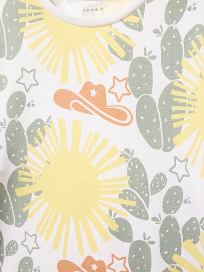 Name It T-shirt z okrągłym dekoltem model ‘HANNO’ Biały 2