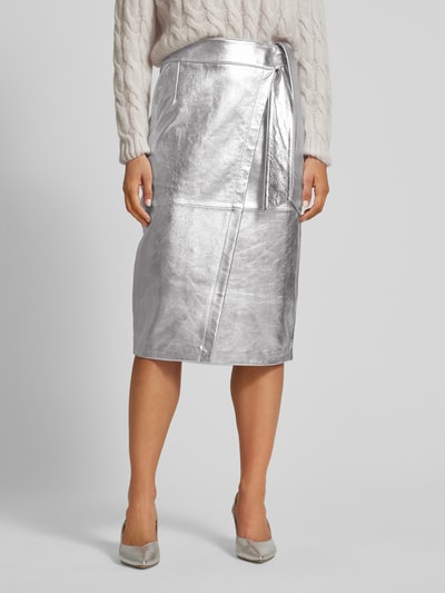 Bash Midirok in wikkellook, model 'FAYE' Zilver - 4