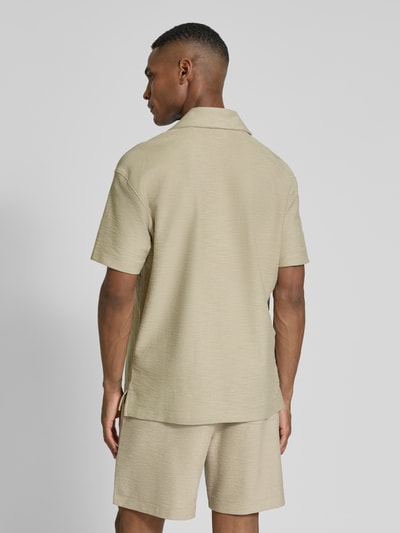 JOOP! Collection Vrijetijdsoverhemd met reverskraag, model 'Pedro' Beige - 5