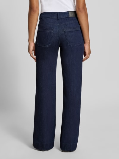 Christian Berg Woman Wide Fit Jeans mit Eingrifftaschen Marine 5