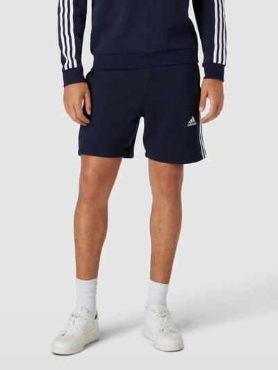 ADIDAS SPORTSWEAR Szorty z dzianiny dresowej z wyhaftowanym logo Granatowy 4