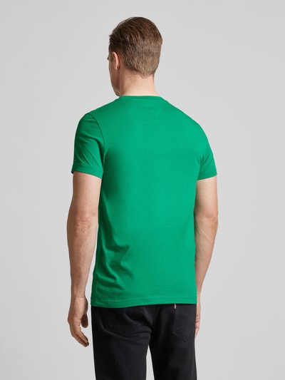 Tommy Hilfiger T-shirt met labelprint Lichtgroen - 5