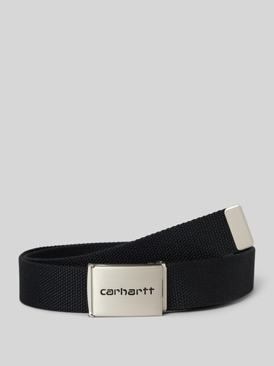 Carhartt Work In Progress Riem met labeldetail, model 'CLIP BELT' Zwart - 1