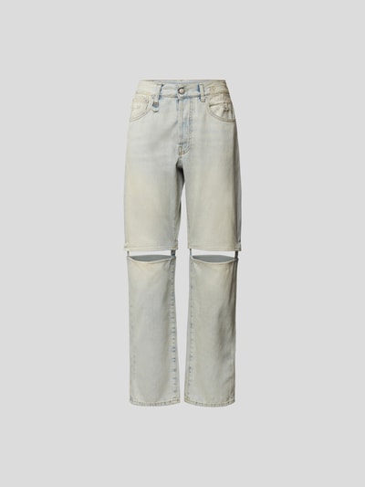 R13 High Waist Jeans im Straight Fit Jeans 2