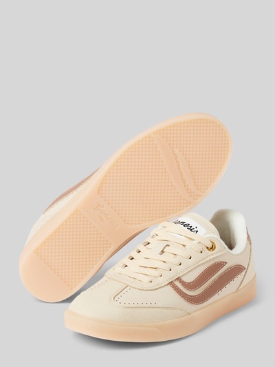 Genesis Sneaker mit Label-Print Modell 'G-Volley' Beige 4