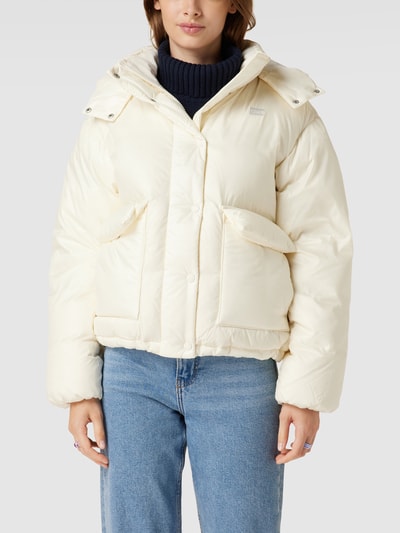 Levi's® Daunenjacke mit Label-Stitching Modell 'LUNA' Offwhite 4