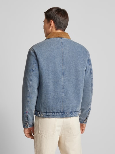 Scotch & Soda Jeansjack met borstzakken Jeansblauw - 5