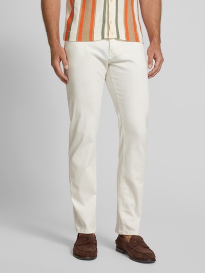 Pierre Cardin Tapered Fit Jeans im 5-Pocket-Design Modell 'Lyon' Offwhite 4