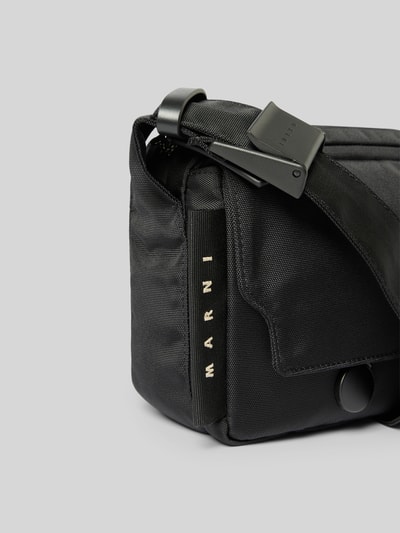 Marni Crossbody Bag mit Label-Detail Black 3