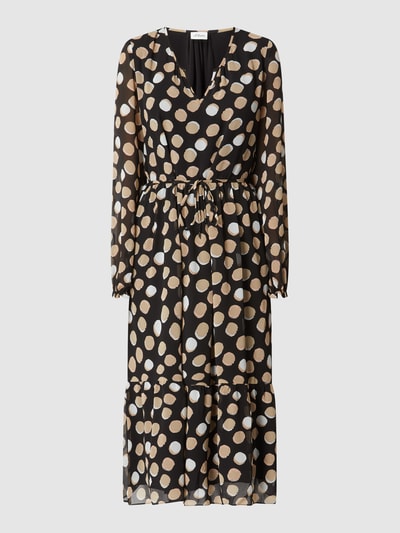 s.Oliver BLACK LABEL Jurk van chiffon Zwart - 2