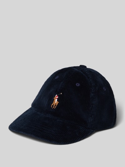 Polo Ralph Lauren Basecap mit Label-Stitching Marine 1
