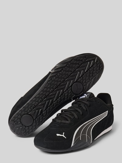 PUMA Sneakersy ze skóry naturalnej z aplikacją z logo model ‘Catch’ Czarny 4