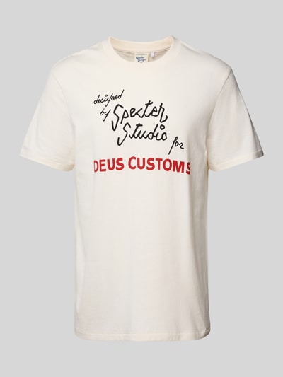 DEUS EX MACHINA T-Shirt mit Rundhalsausschnitt Offwhite 2