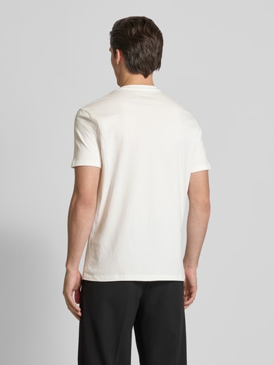 ARMANI EXCHANGE T-Shirt mit Label-Print Offwhite 5