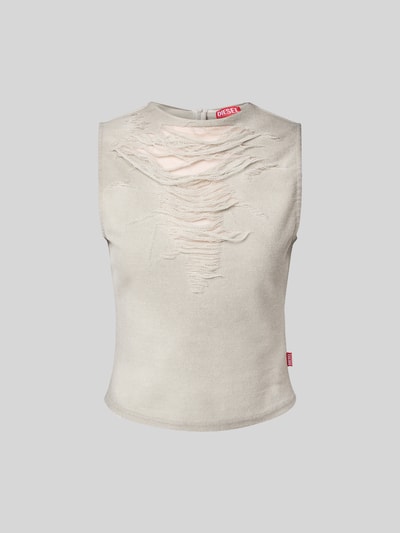 Diesel Tanktop im Used-Look Hellgrau 2