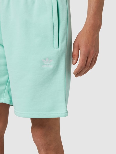 adidas Originals Shorts aus reiner Baumwolle Aqua 3