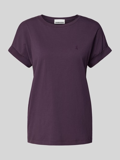 Armedangels Loose Fit T-Shirt aus reiner Baumwolle Violett 2