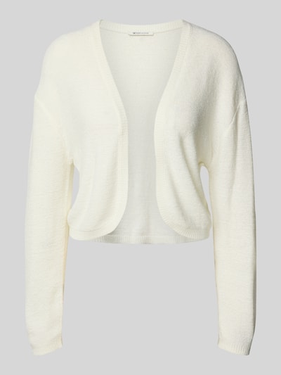 Tom Tailor Denim Kardigan o kroju regular fit bez zapięcia Złamany biały 2