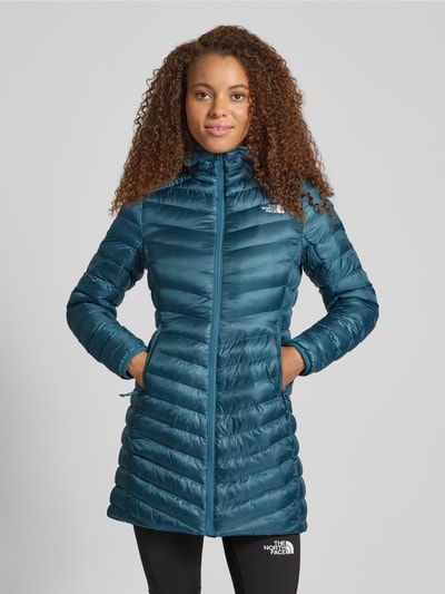The North Face Steppmantel mit Logo-Stitching Modell 'Huila' Blau 4