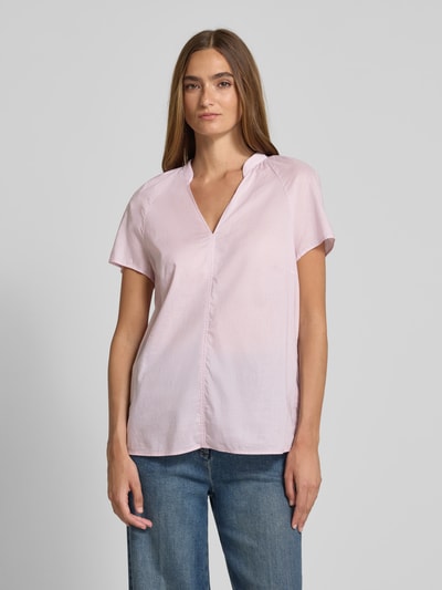 Marc O'Polo Loose Fit Blusenshirt aus reiner Baumwolle Lavender 4