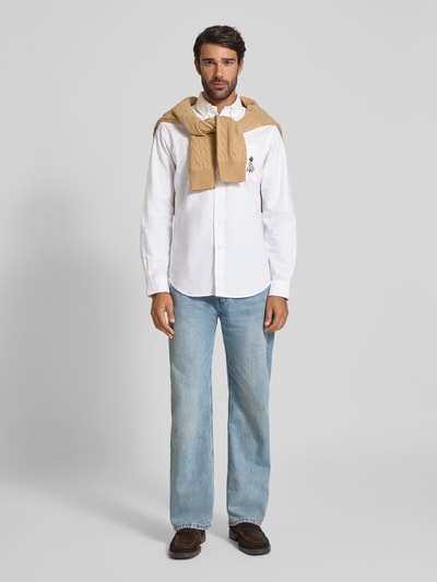 Polo Ralph Lauren Vrijetijdsoverhemd met knoopsluiting Wit - 1