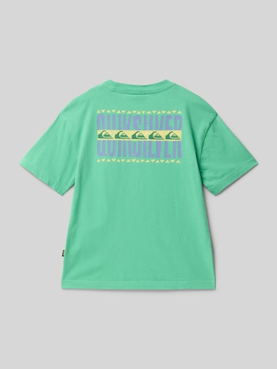 Quiksilver T-Shirt mit Label-Print Lagune 3