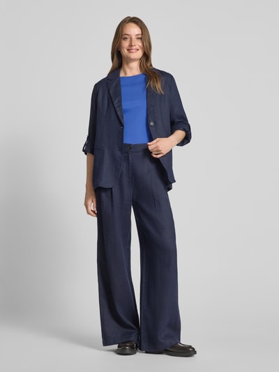 Christian Berg Woman T-Shirt mit U-Boot-Ausschnitt Blau 1