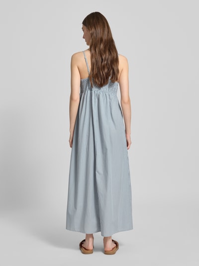 Pieces Vrijetijdsjurk in A-lijn van katoenmix, model 'FELINE' Lichtblauw - 5