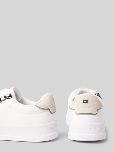 Tommy Hilfiger Lage sneakers van echt leer Wit - 2
