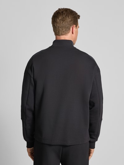 HUGO Relaxed Fit Sweatshirt aus Baumwoll-Mix Modell 'DANOVOTOP' Black 5