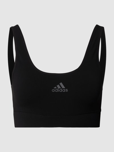 ADIDAS SPORTSWEAR Bustier mit Label-Detail Black 2