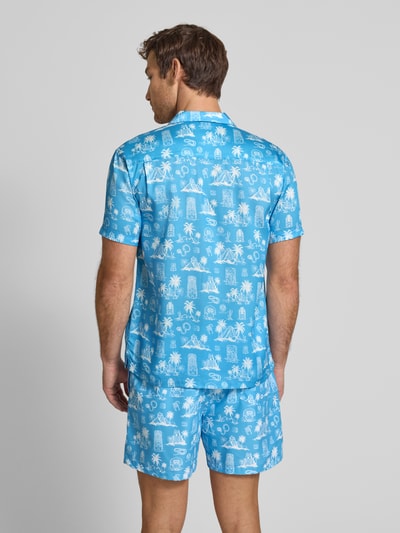 BOARDIES Freizeithemd mit Knopfleiste Modell 'Maya' Hellblau 5