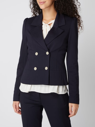 Taifun Blazer met stretch Marineblauw - 4