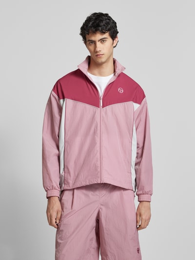 SERGIO TACCHINI Trainingsjack met opstaande kraag, model 'ISPICA' Roze - 4