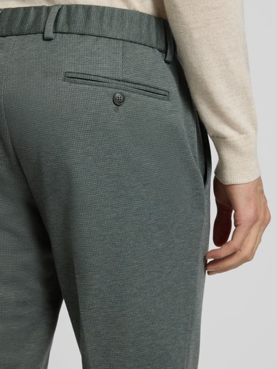 Christian Berg Men Slim Fit Anzughose mit Viskose-Anteil Hellgruen 3
