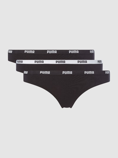 Puma String met stretch, set van 3 stuks Zwart - 1