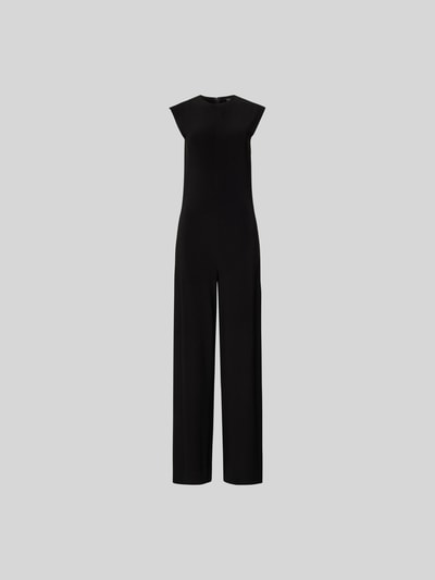 Norma Kamali Jumpsuit mit Rundhalsausschnitt Black 1