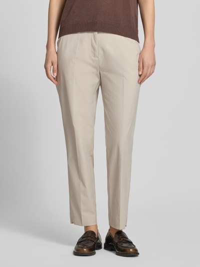 CAMBIO Broek in verkorte pasvorm model 'KRYSTAL' Zand - 4