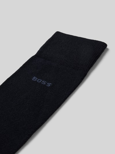 BOSS Sokken van katoenmix in een set van 5 paar Donkerblauw - 2