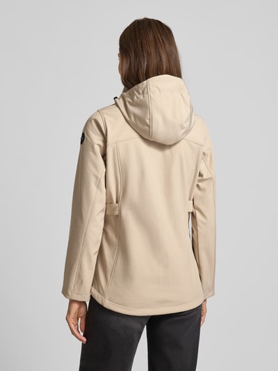G.I.G.A. DX Jacke mit Kapuze Beige Melange 5