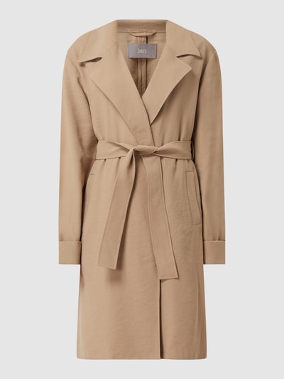 Jake*s Collection Trenchcoat met steekzakken  Roodbruin - 2