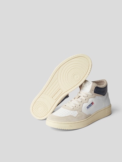 Autry High-Top-Sneaker mit Kontrastbesatz Weiß 4