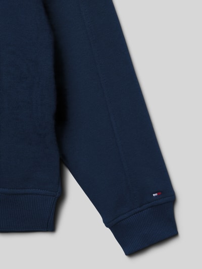 Tommy Hilfiger Kids Bluza o kroju regular fit z mieszanki bawełny Granatowy 2